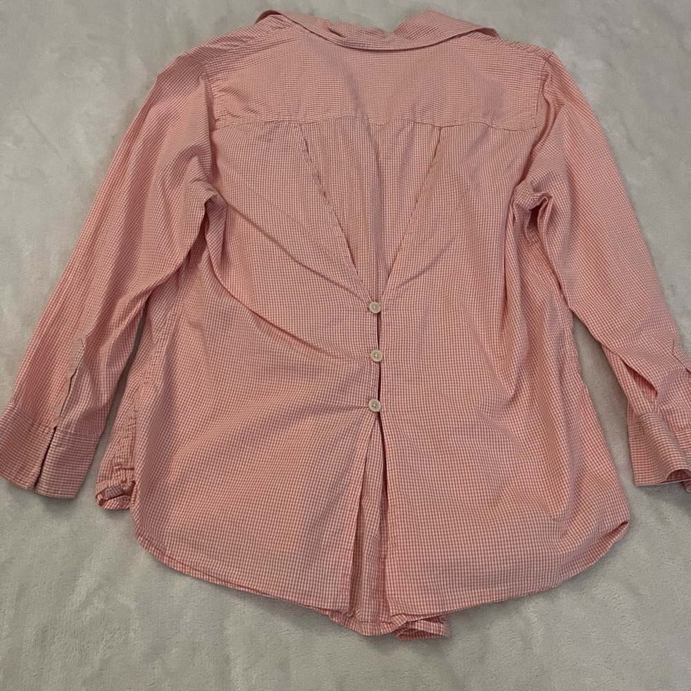 Pink Button-Up Shirt - Picture 6 of 7